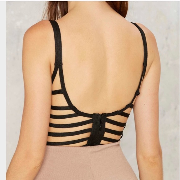 Wow Couture | Black Bandage bodysuit - Picture 3 of 3